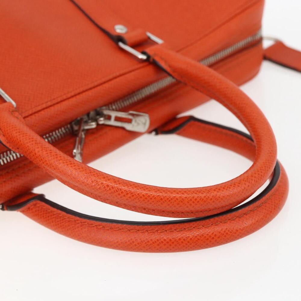LOUIS VUITTON Taiga Porte Documents Voyage Bag Orange M30637 LV Auth 156354 - Picture 7 of 16